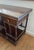 1970s MCM 70's Era McGuire Faux Bamboo Bar Cart For Sale - Image 5 of 15
