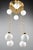 Art Deco Chandelier with Opal Glass Shades, Vienna, 1920s For Sale - Image 10 of 18