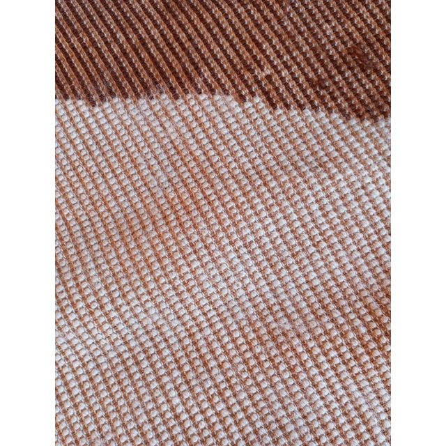 Vintage Dutch Round Wool Rug, 1970 For Sale - Image 6 of 14