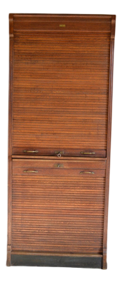 German Oak Filing Cabinet by F. Soennecken Bonn