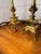 Mid 20th Century Mid 20th Century Tall Brass Footed Lamps - a Pair For Sale - Image 5 of 13