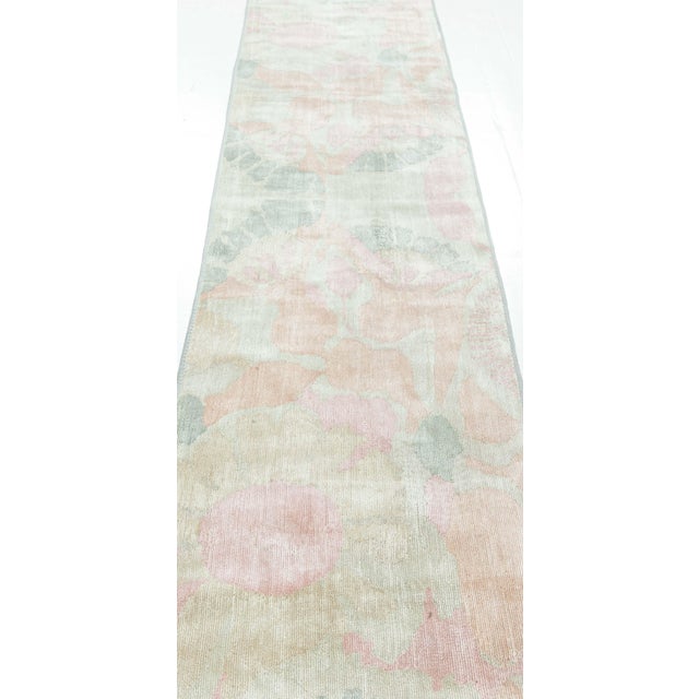 Modern Silk Fragment Runner by Doris Leslie Blau Size: 1'8" × 11'0" (50 × 335 cm) Bring delicate elegance and subtle...