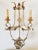 Regency Style Swag Gilt Iron Wall Sconces - A Pair For Sale - Image 11 of 12
