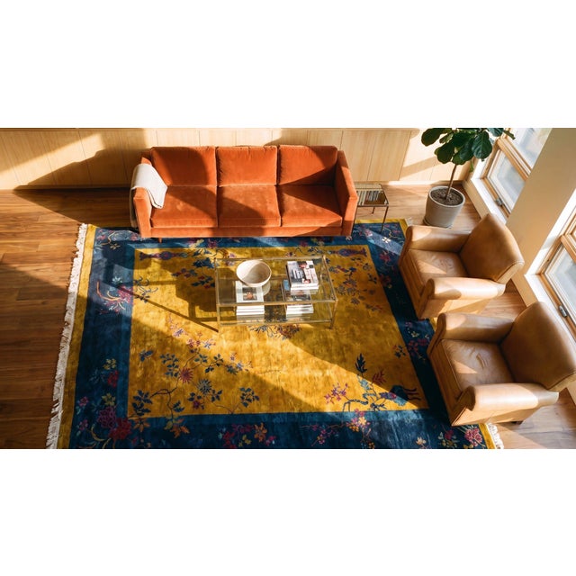 Early 20th Century Chinese Art Deco Carpet For Sale - Image 15 of 15