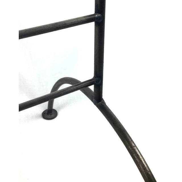 Vintage 1950s Bronze Magazine Rack For Sale In Portland, ME - Image 6 of 9