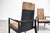 Wood Mid Century Modern Paisley Ebonized Chairs, Set of Three For Sale - Image 7 of 8