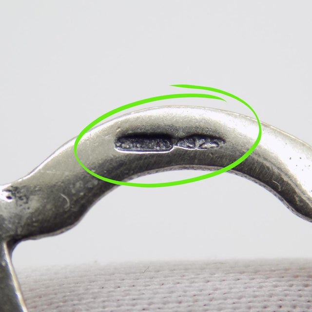 Silver Sterling Silver 925 Kitchen Chair Dollhouse Miniature For Sale - Image 8 of 12