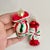 2000 - 2009 Glass Candy Christmas Ornaments, Set of 2 - Wrapped Peppermint Sweets Decor For Sale - Image 5 of 10