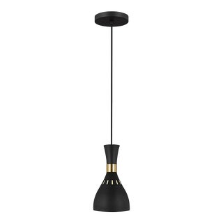 Ellen DeGeneres by Visual Comfort Studio Joan Mini-Pendant, Black For Sale