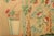 Wood Three Panel Floral Painted Room Screen For Sale - Image 7 of 8