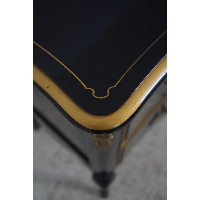 Century Chinoiserie Decorated 2 Drawer Commode For Sale - Image 10 of 18