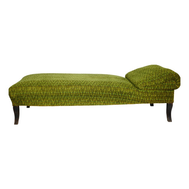 Mid-Century Daybed in Fabric, 1960s For Sale