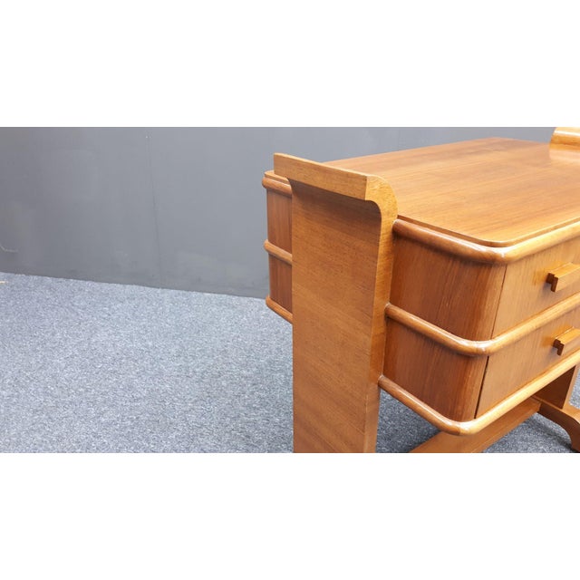 Brown Art Deco Sewing Cabinet, 1930s For Sale - Image 8 of 10