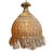 Beautiful hand woven seagrass pendant light with organic fringe edge. Large size makes this a wonderful natural statement...