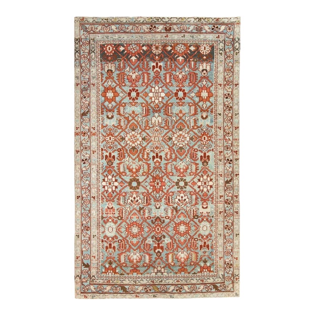Galerie Shabab Collection Mid-20th Century Persian Malayer Accent Rug For Sale