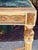 Stone Parcel Gilt and Paint Marble Top Louis XVI Style Console Table For Sale - Image 7 of 12