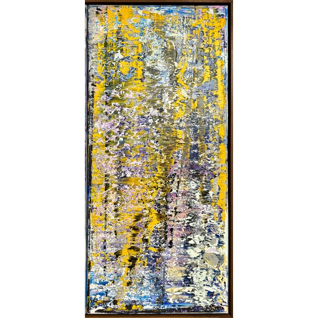 Abstract Expressionism Astor Milan Salcedo, Large Latin American Diptych Abstract Modernist Oil Painting Astor Milan Salcedo For Sale - Image 3 of 18