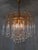 1970s Murano Glass Teardrop Chandelier with Gilded Frame attributed to Paolo Venini, 1970s For Sale - Image 5 of 18
