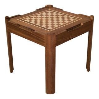 Wooden Game Table, 1970s For Sale