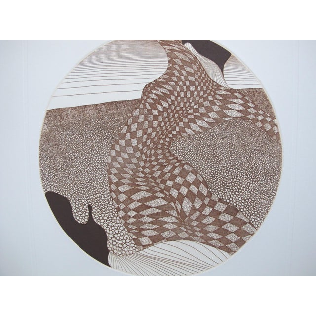 Paper Guillaume Azoulay Au Bord De l'Eau Signed Limited Edition Harlequin Print For Sale - Image 7 of 10