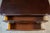 Vintage New England Queen Anne Style Cherry Lowboy Scalloped Chest Console Table For Sale - Image 18 of 18