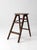 Brown Antique Wood Step Ladder Stool For Sale - Image 8 of 15