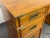 Brown National Mt. Airy Campaign Oak Desk, Vintage For Sale - Image 8 of 12