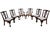 Wood Vintage Chippendale Style Dining Chairs by Henredon - Ritterhouse Collection - Set of 6 For Sale - Image 7 of 7