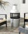 Inspired by old-fashioned pot-bellied stoves, the Cartagena Chiminea in hammered iron in silver and black sets a romantic...