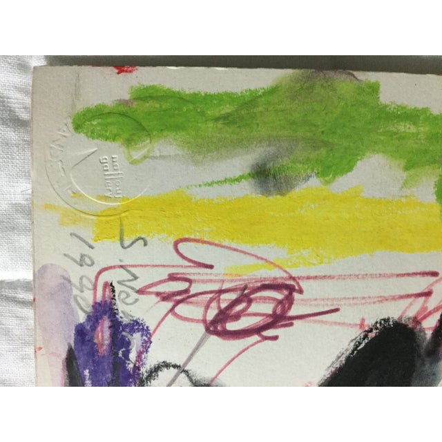 Samir Nanoo Original Abstract Mixed Media Art - Set of 4 For Sale - Image 6 of 8