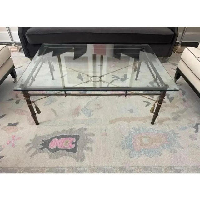 Neoclassical Neoclassical Vintage Coffee Table by Bernhardt For Sale - Image 3 of 11