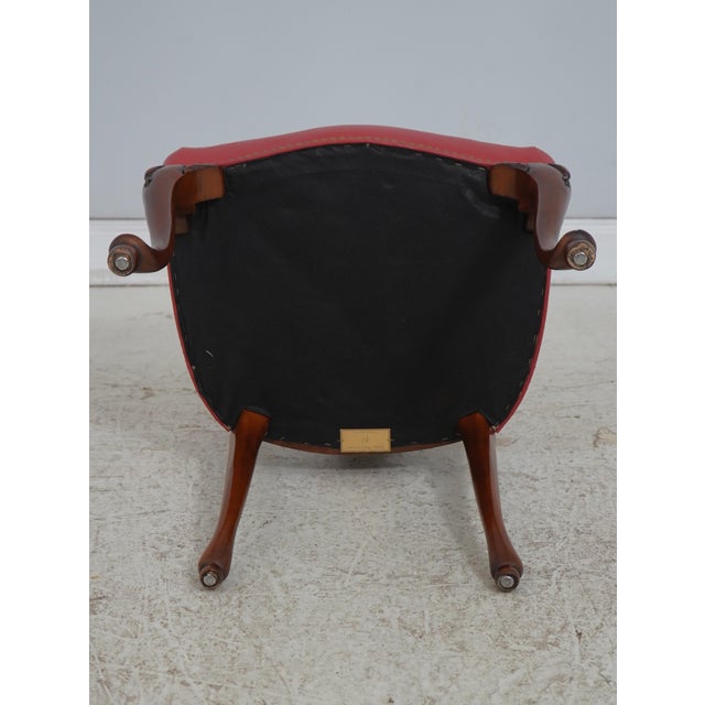 Set of 12 John Widdicomb Mahogany Dining Chairs For Sale - Image 17 of 18