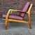 Mid 20th Century Dux Lounge Chair With New Foam and Fabric Straps (Pink Blend) For Sale - Image 5 of 11