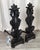 Metal Circa 1900 Pair Of Lion Motif Andirons For Sale - Image 7 of 9