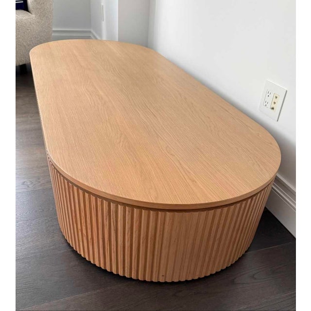 Stunning Byron Coffee Table by RH (Restoration Hardware) in excellent, like-new condition. Designed by acclaimed Sydney...