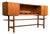 Axel Bäck Attr., Monumental Sideboard, Teak, Rosewood, Sweden, 1950s For Sale