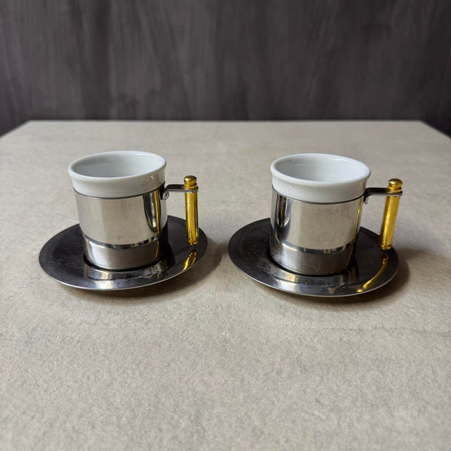 20th Century Italian Balzano Espresso Set - 6 pcs For Sale In Los Angeles - Image 6 of 15