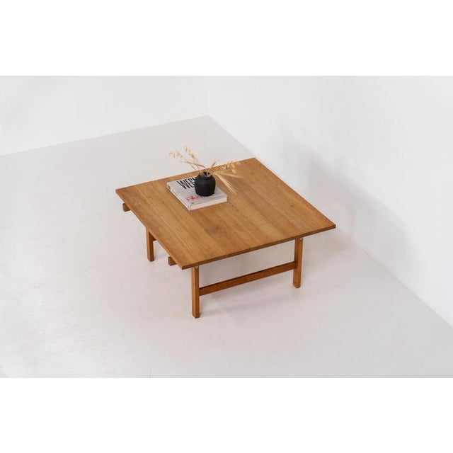 Oak Coffee Table by Hans J. Wegner for Andreas Tuck For Sale - Image 6 of 12