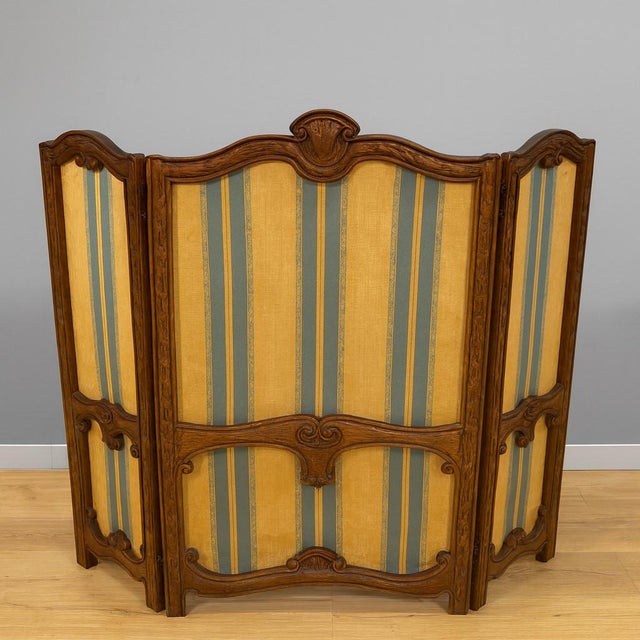 Louis XV Style 3-Leaf Screen For Sale - Image 5 of 5