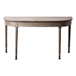 Regency Mahogany Demi-Lune Console Table, c.1815 For Sale