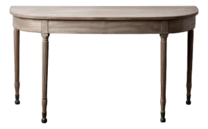 Regency Mahogany Demi-Lune Console Table, c.1815