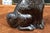 Antique 19th Century English Staffordshire Pottery Spaniel Dogs in Jackfield Black Glaze - a Pair For Sale In New York - Image 6 of 8