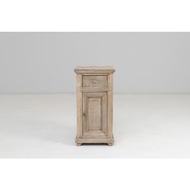 19th Century 19th Century French Oak Bedside Table For Sale - Image 5 of 18