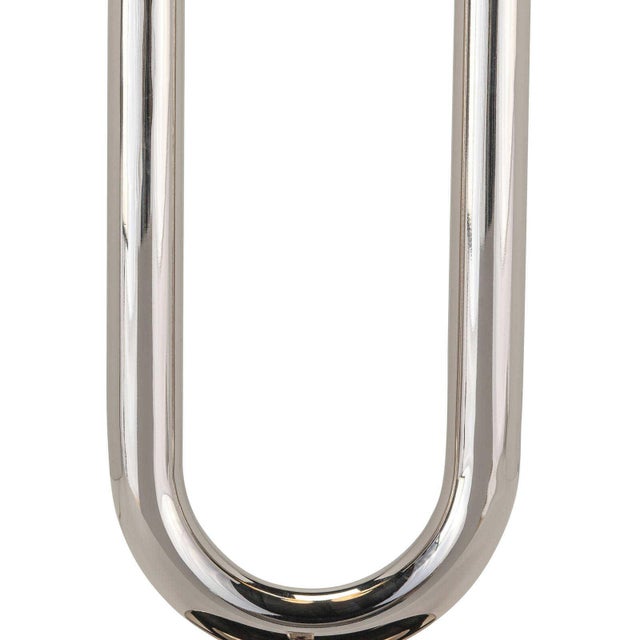 Traditional Regina Andrew Happy Steel Table Lamp, Polished Nickel For Sale - Image 3 of 6