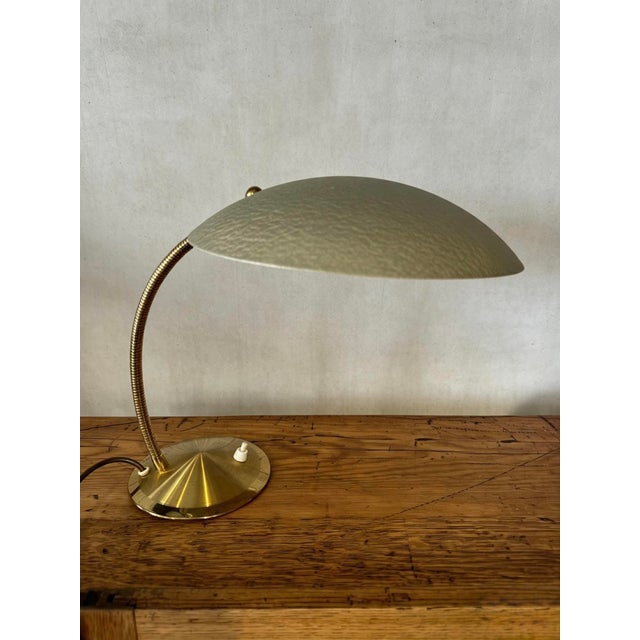 Modernist Goose Neck Table Lamp by Gebrüder Cosack Ligting, Germany, 1950s For Sale - Image 10 of 11