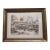 Framed Vintage Lithograph of Moulin Rouge by French Artist Jirard For Sale