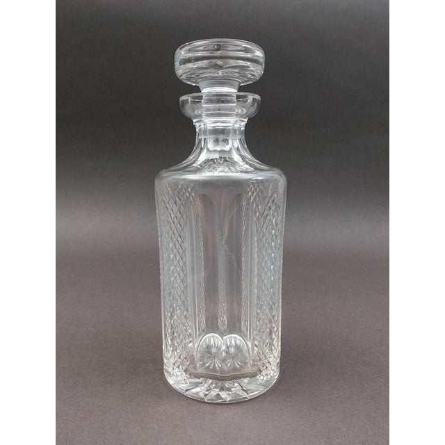 Waterford Mid 20th Century Waterford Crystal Hibernia Spirit Decanter & Stopper For Sale - Image 4 of 8
