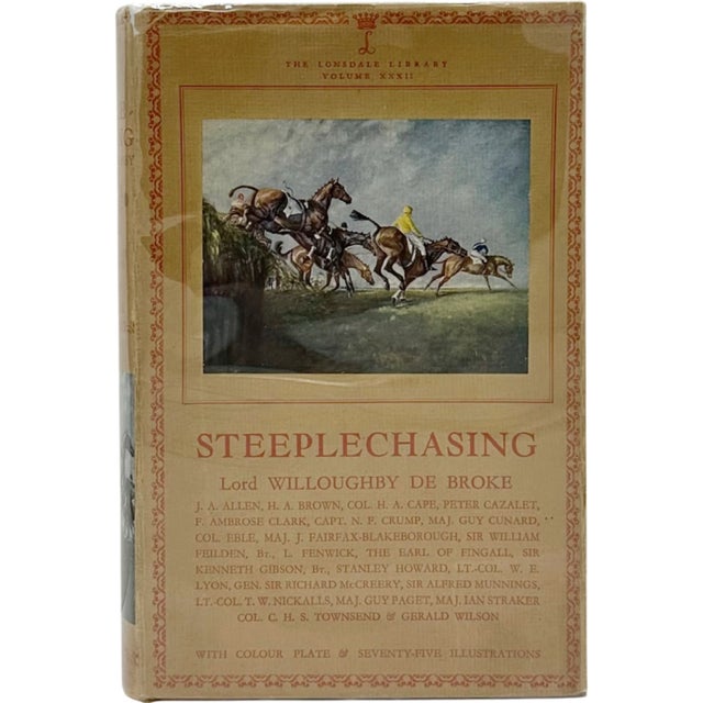 Steeplechasing by Lord Willoughby De Broke 1954 Equestrian Book For Sale - Image 11 of 11