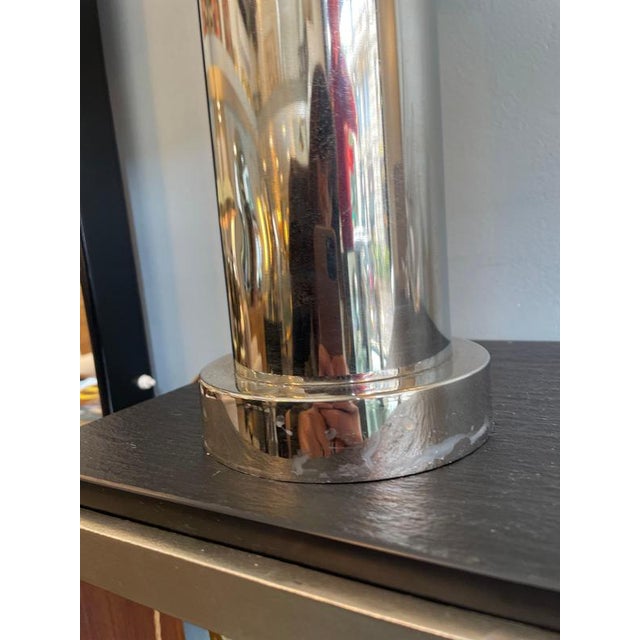 Vintage Table Lamp in Brass and Steel, 1970s For Sale - Image 6 of 10