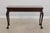 Age: c1998 Details: #1 Finish Mahogany Banded Contrasting Border Top Ball -N- Claw Feet Fine Carved Details High Quality...